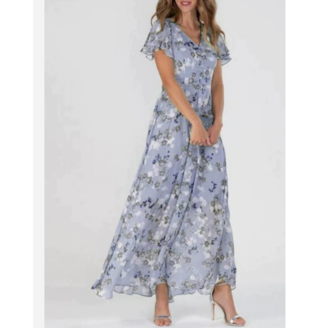 Beautiful Blossom Long Summer Dress