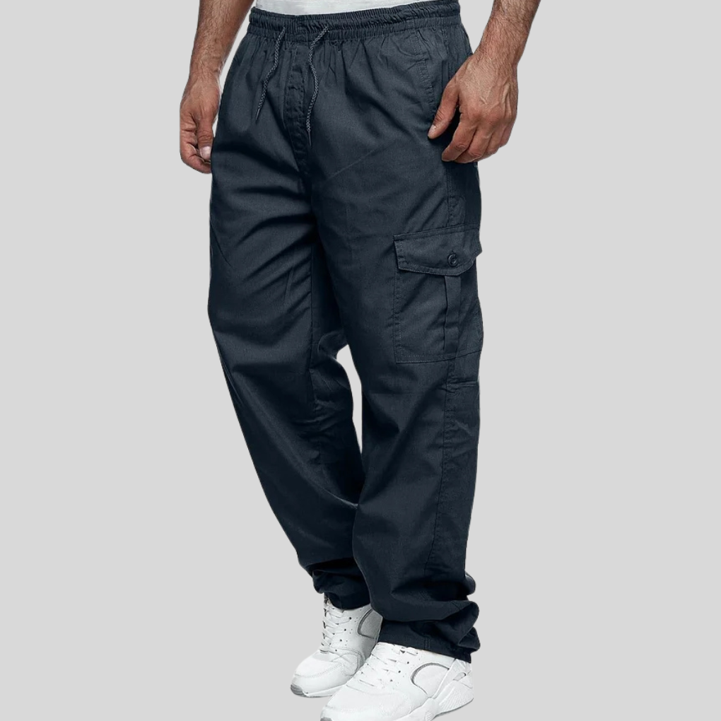 Men's Outdoor Pants Multi-Pocket Rugged