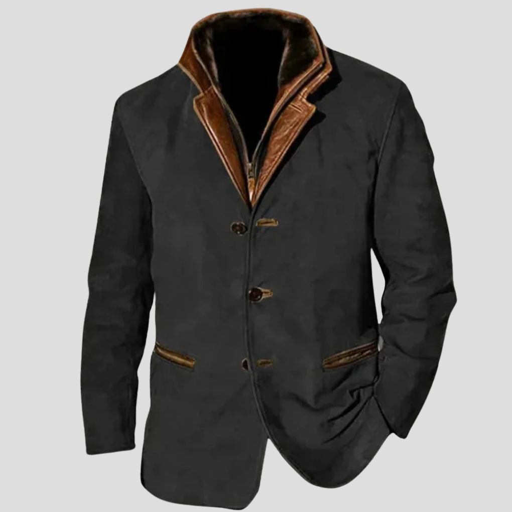 Men's Leather Vintage Jacket