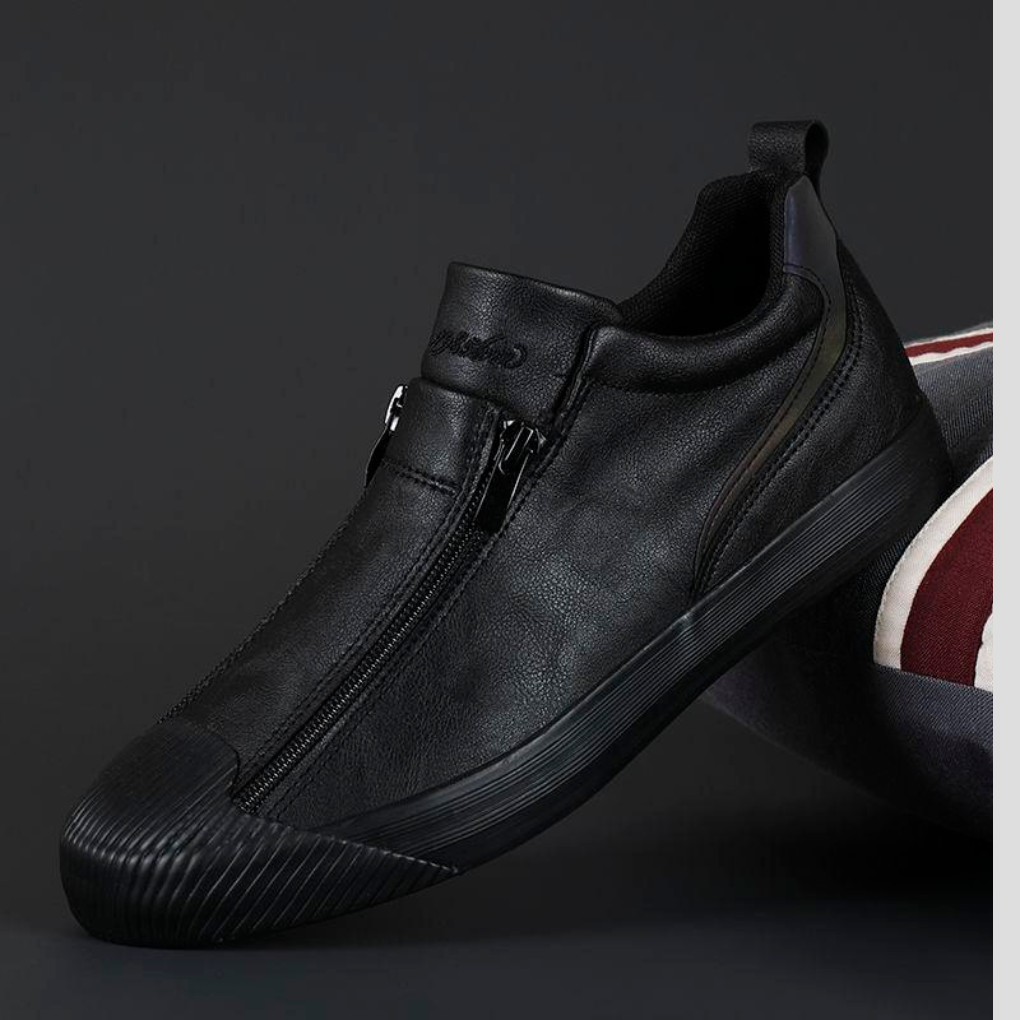 Men's Formal Dress Shoes Leather Black