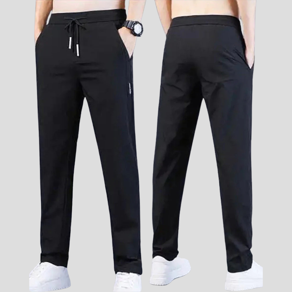 Men's Relaxed Fit Casual Trousers