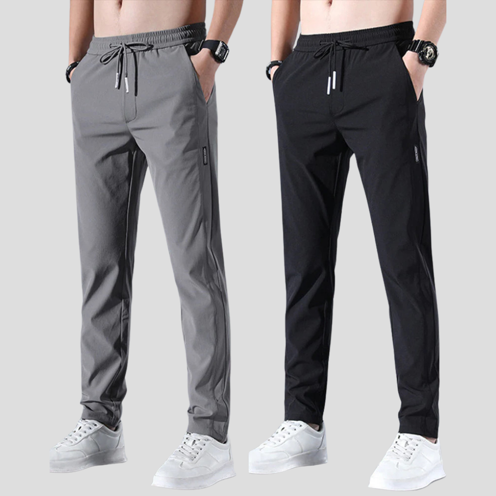 Men's Relaxed Fit Casual Trousers