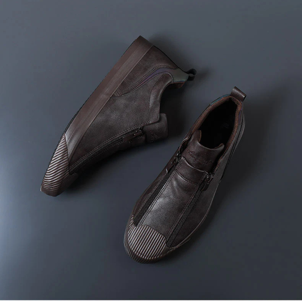 Men's Formal Dress Shoes Leather Black