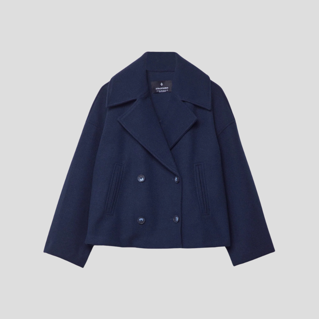 Women's Double Breasted Short Coat