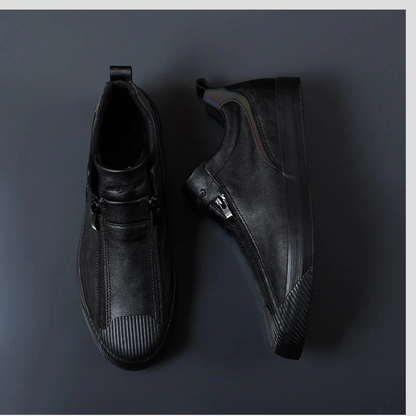 Men's Formal Dress Shoes Leather Black