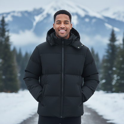 Whitaker Men's Insulated Hooded Puffer Jacket