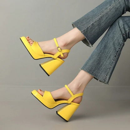 Shiny High Heel Shoes - VibreMode