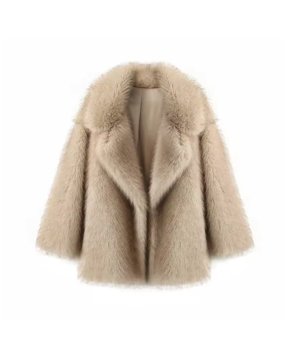 Women's Oversized Faux Fur Coat