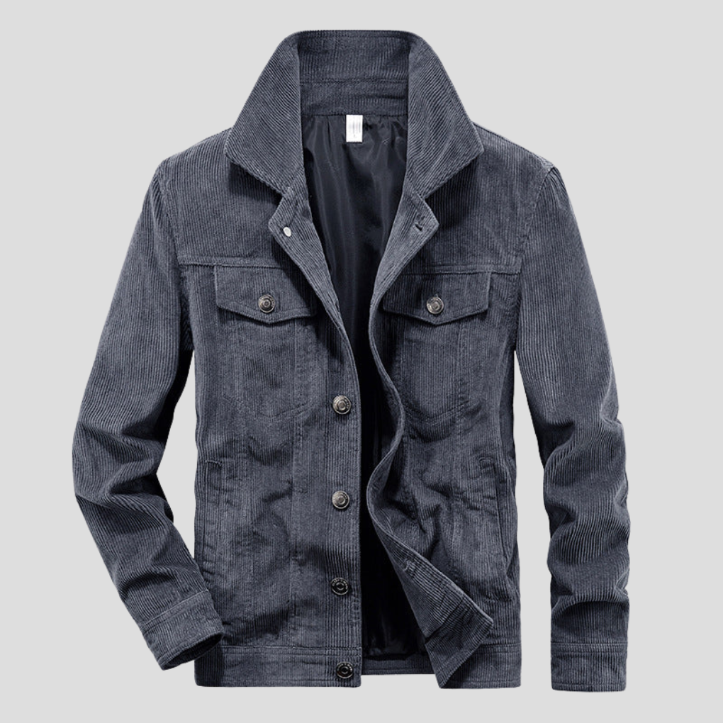 Men's Slim Fit Corduroy Jacket