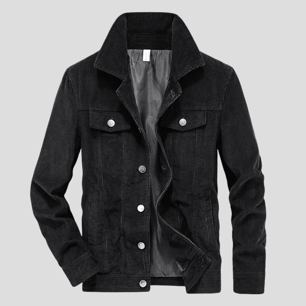 Men's Slim Fit Corduroy Jacket