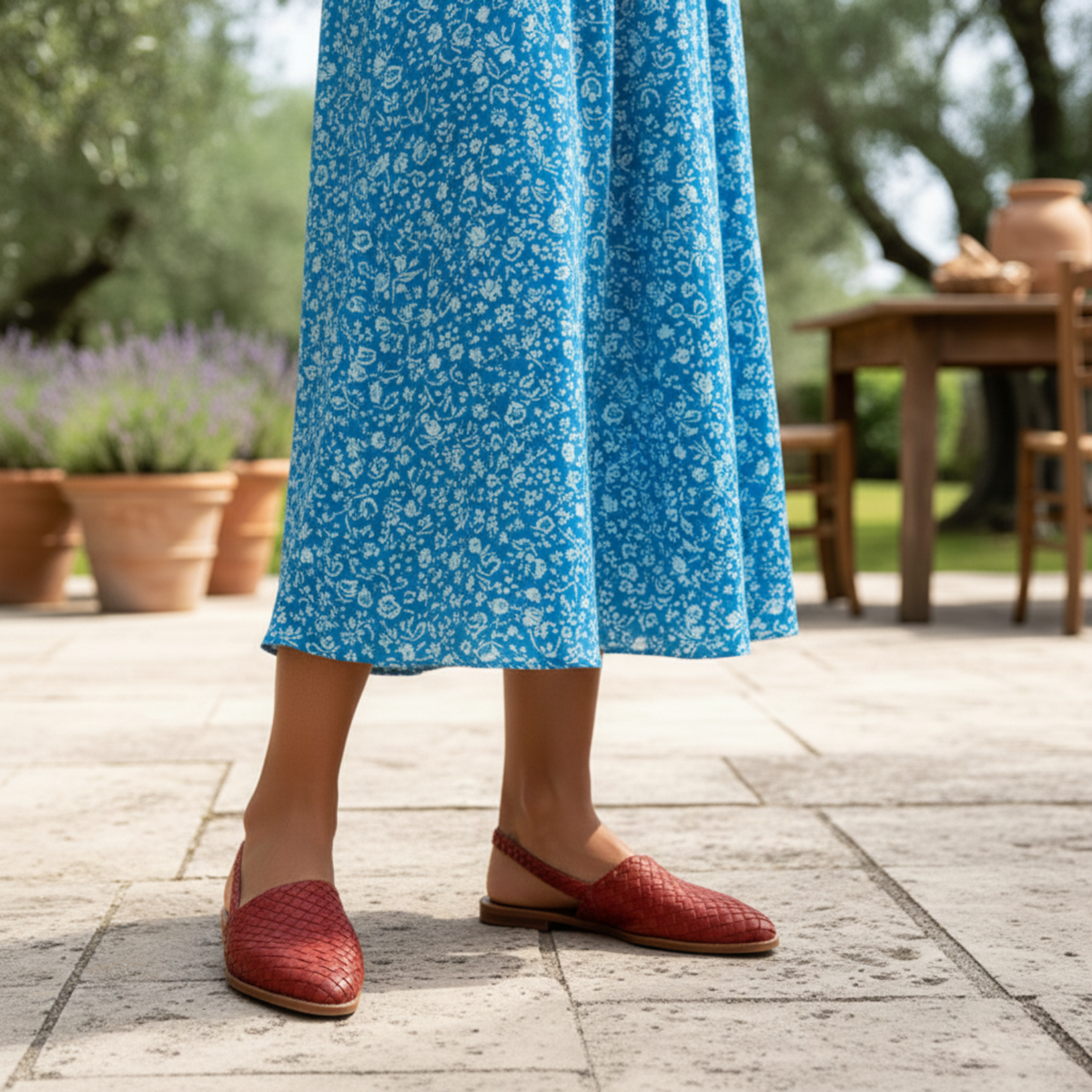 Comfortable Pointed Toe Slip On Summer Sandals