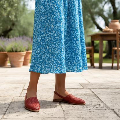Comfortable Pointed Toe Slip On Summer Sandals