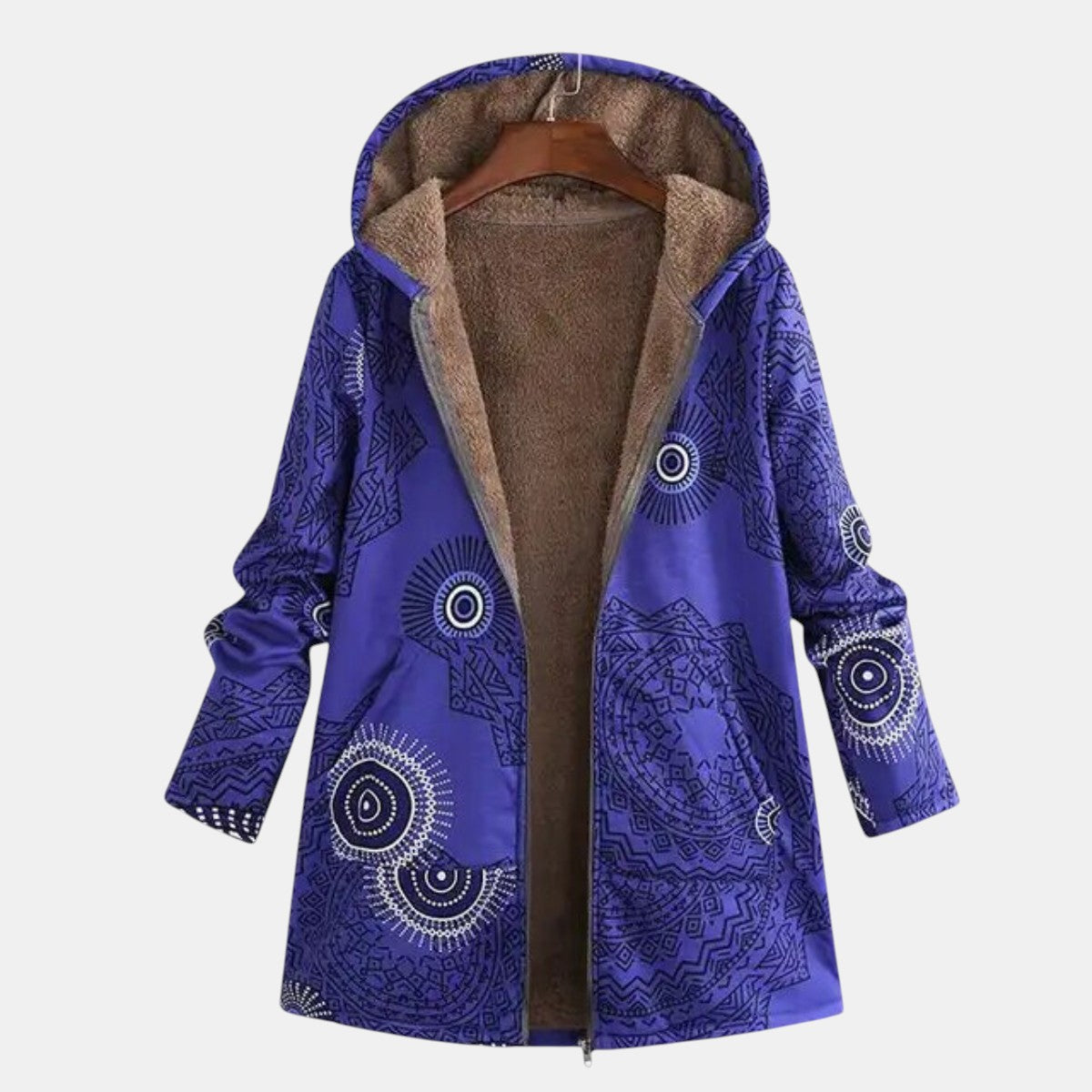Colorful Boho Hooded Sweatshirt - VibreMode
