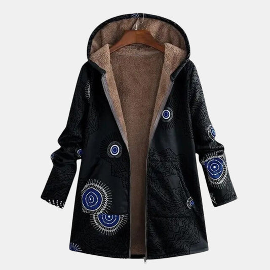 Boho Print Winter Jacket - VibreMode