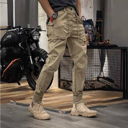 Men's Stretch Cargo Pants Rugged Utility Comfort