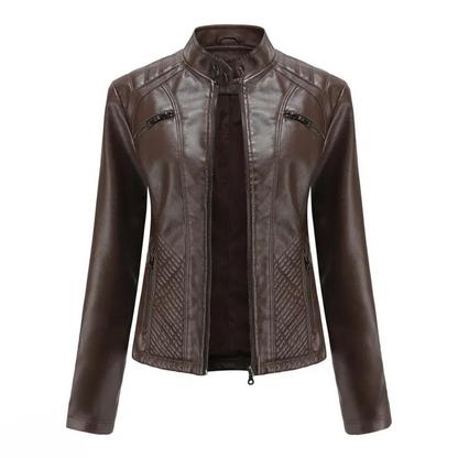 Men's Leather Jacket Genuine Brown