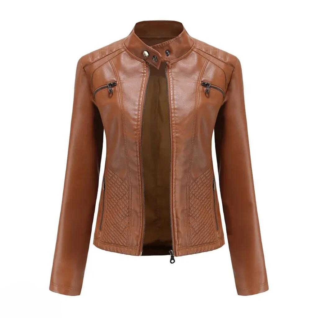 Men's Leather Jacket Genuine Brown