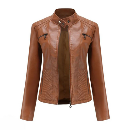 Men's Leather Jacket Genuine Brown