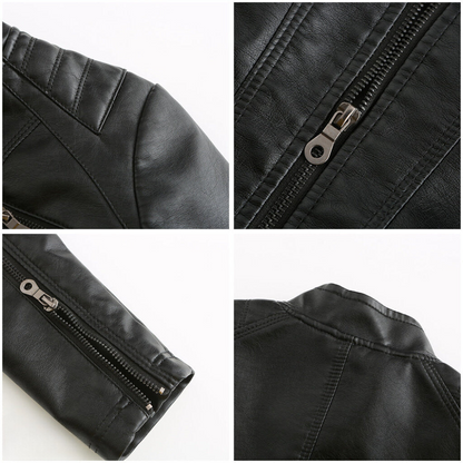 Men's Leather Jacket Genuine Brown