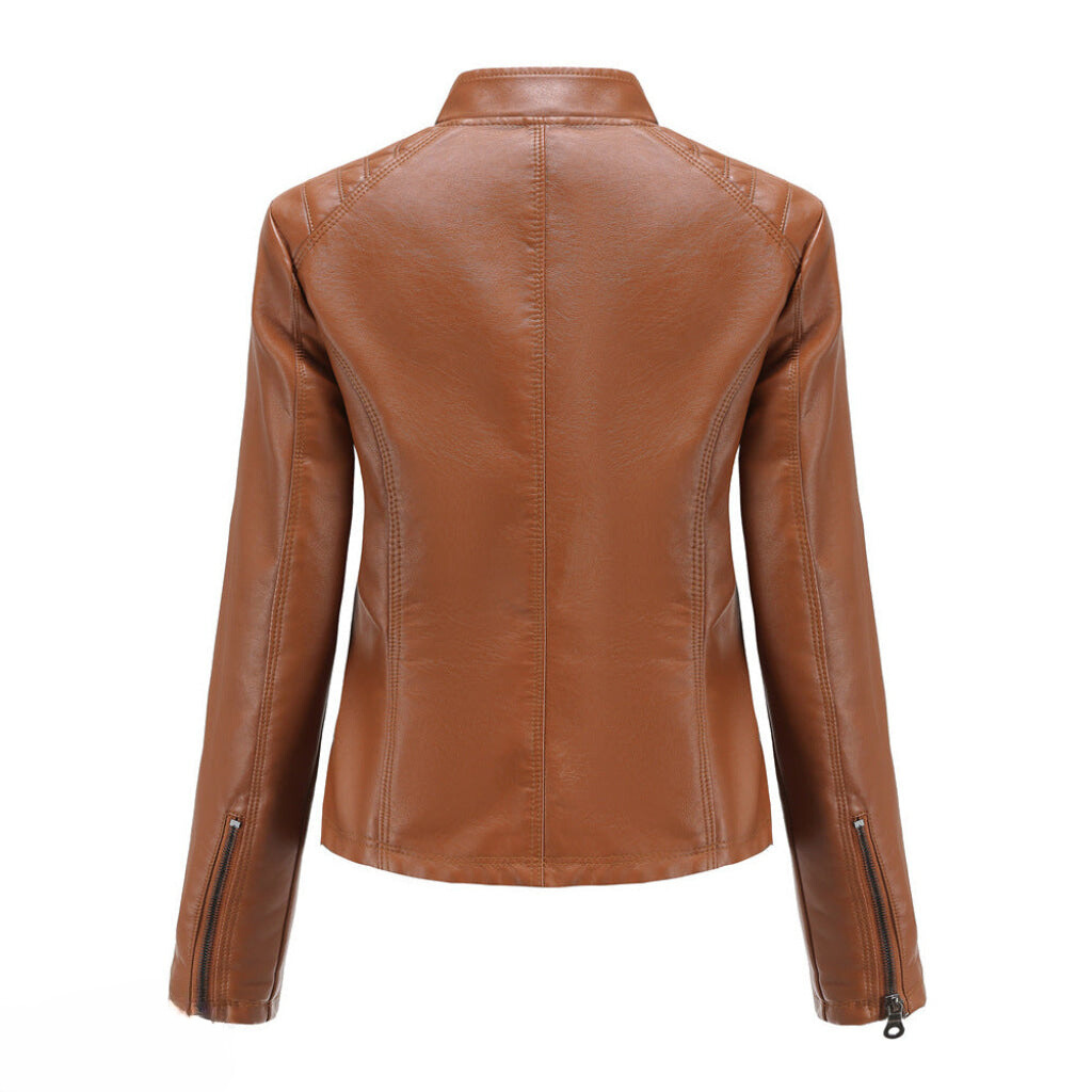 Men's Leather Jacket Genuine Brown