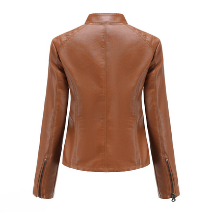 Men's Leather Jacket Genuine Brown
