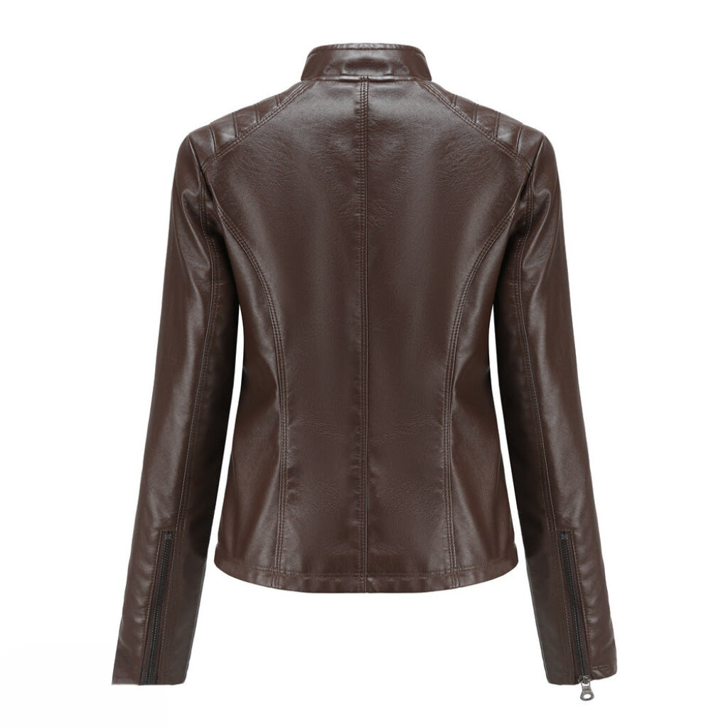 Men's Leather Jacket Genuine Brown