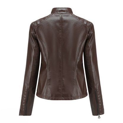 Men's Leather Jacket Genuine Brown