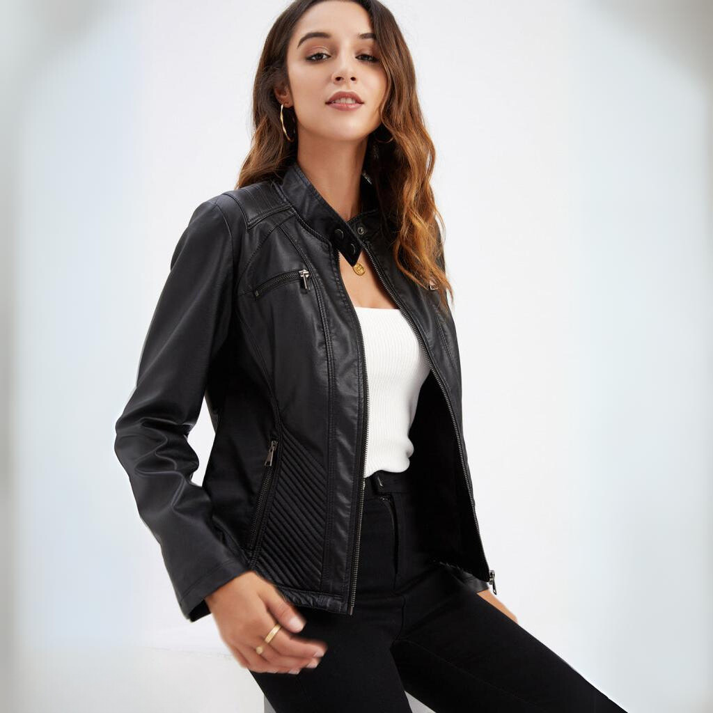Men's Leather Jacket Genuine Brown - VibreMode