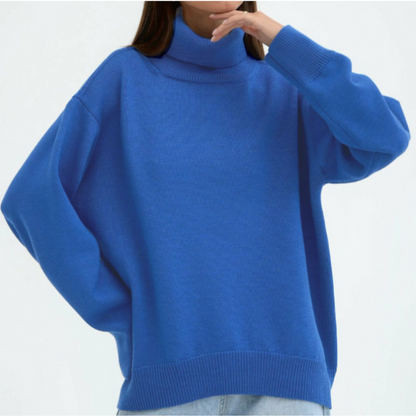 Women's Turtleneck Knitted Sweater