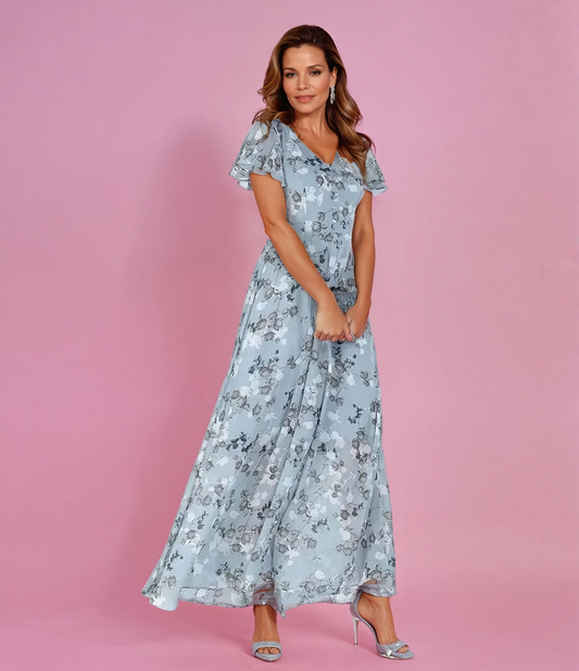 Beautiful Floral Women's Dress - VibreMode