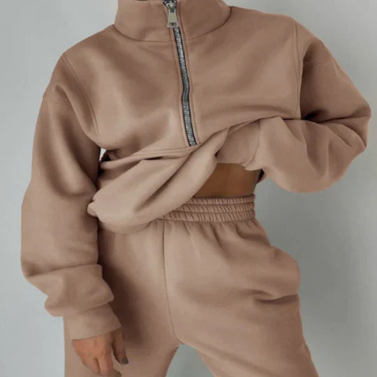 Elsiem Women's Zipper Tracksuit - VibreMode