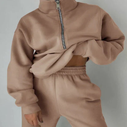 Elsiem Women's Zipper Tracksuit - VibreMode
