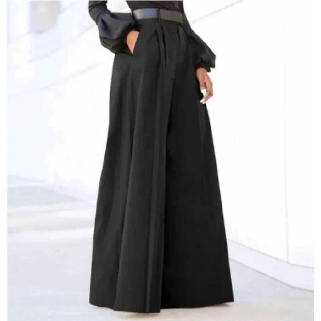 Women's Wide Leg Trousers Relaxed Fit - VibreMode