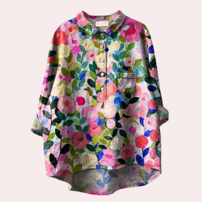 Bertan Women's Floral Print Blouse