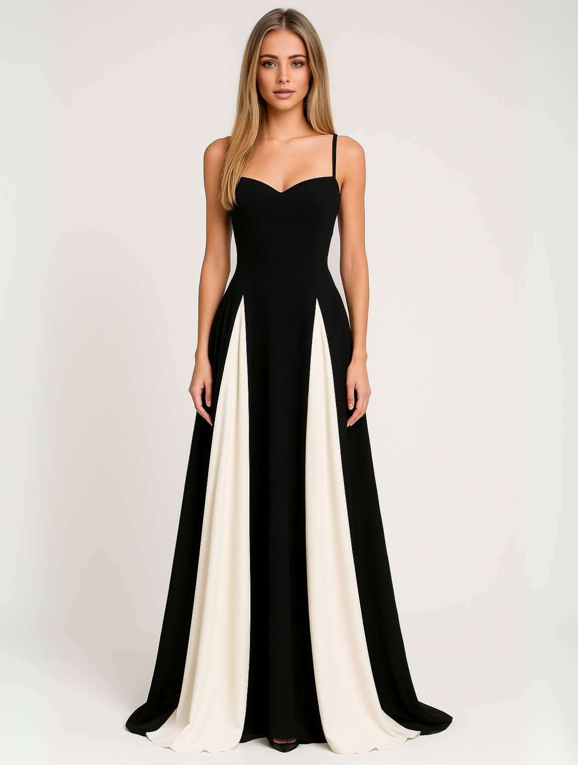 Elegant Ladies Long Formal Wedding Dress - VibreMode