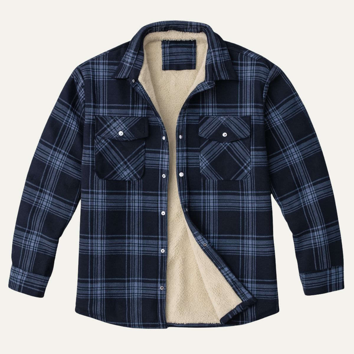 Men's Fleece Lined Outdoor Jacket - VibreMode