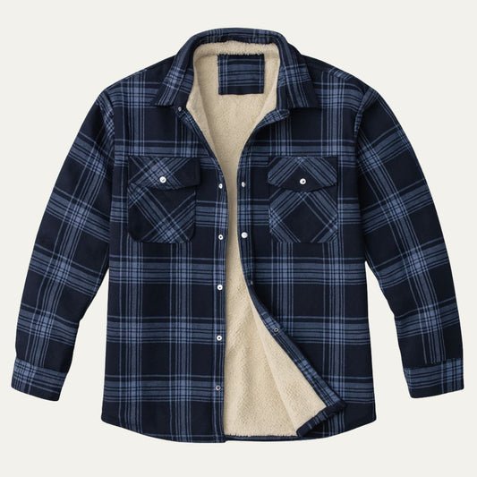 Men's Fleece Lined Outdoor Jacket - VibreMode