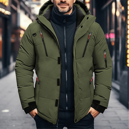Men's Insulated Winter Parka Jacket
