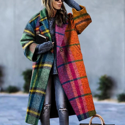 Women's Elegant Wool Jacket - VibreMode