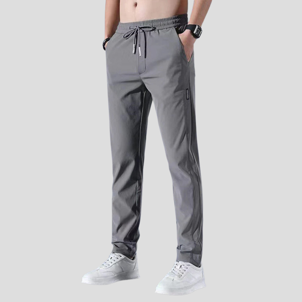 Men's Relaxed Fit Casual Trousers - VibreMode