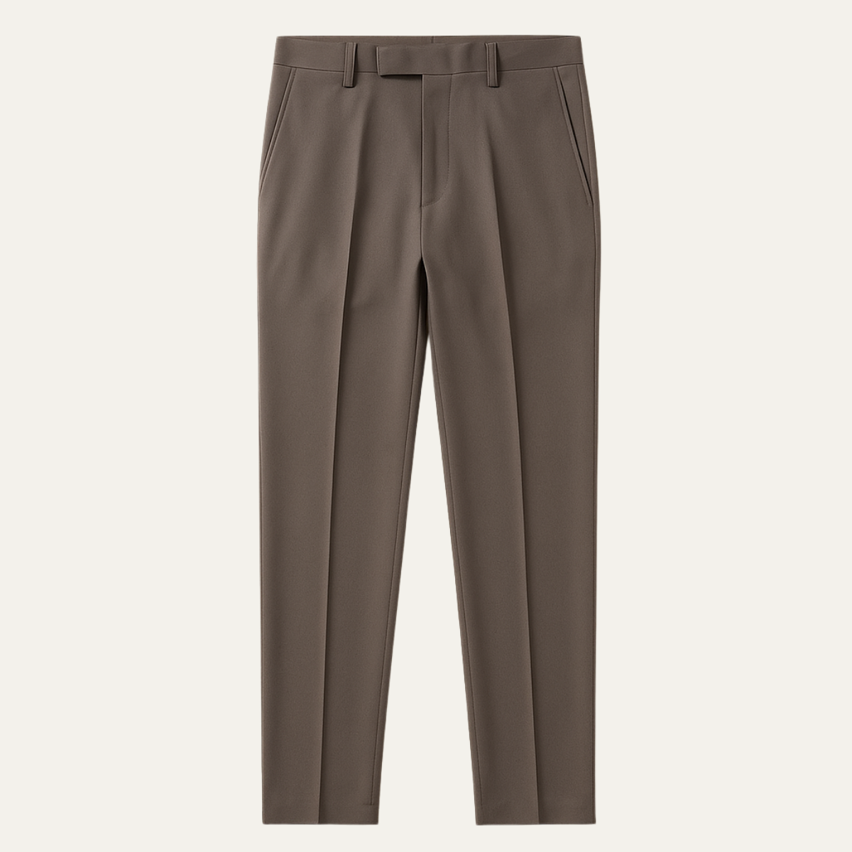 Men's Elegant Business Pants Silicone Coated Black - VibreMode