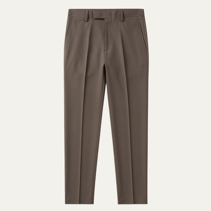 Men's Elegant Business Pants Silicone Coated Black - VibreMode