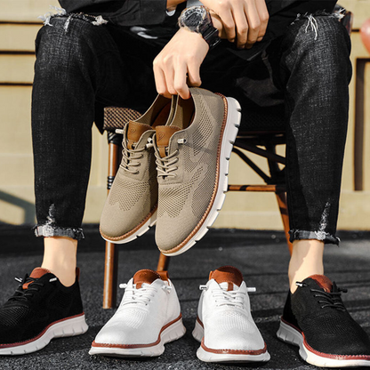 Comfortable Walking Shoes for Women with Wide Fit and Mesh Upper
