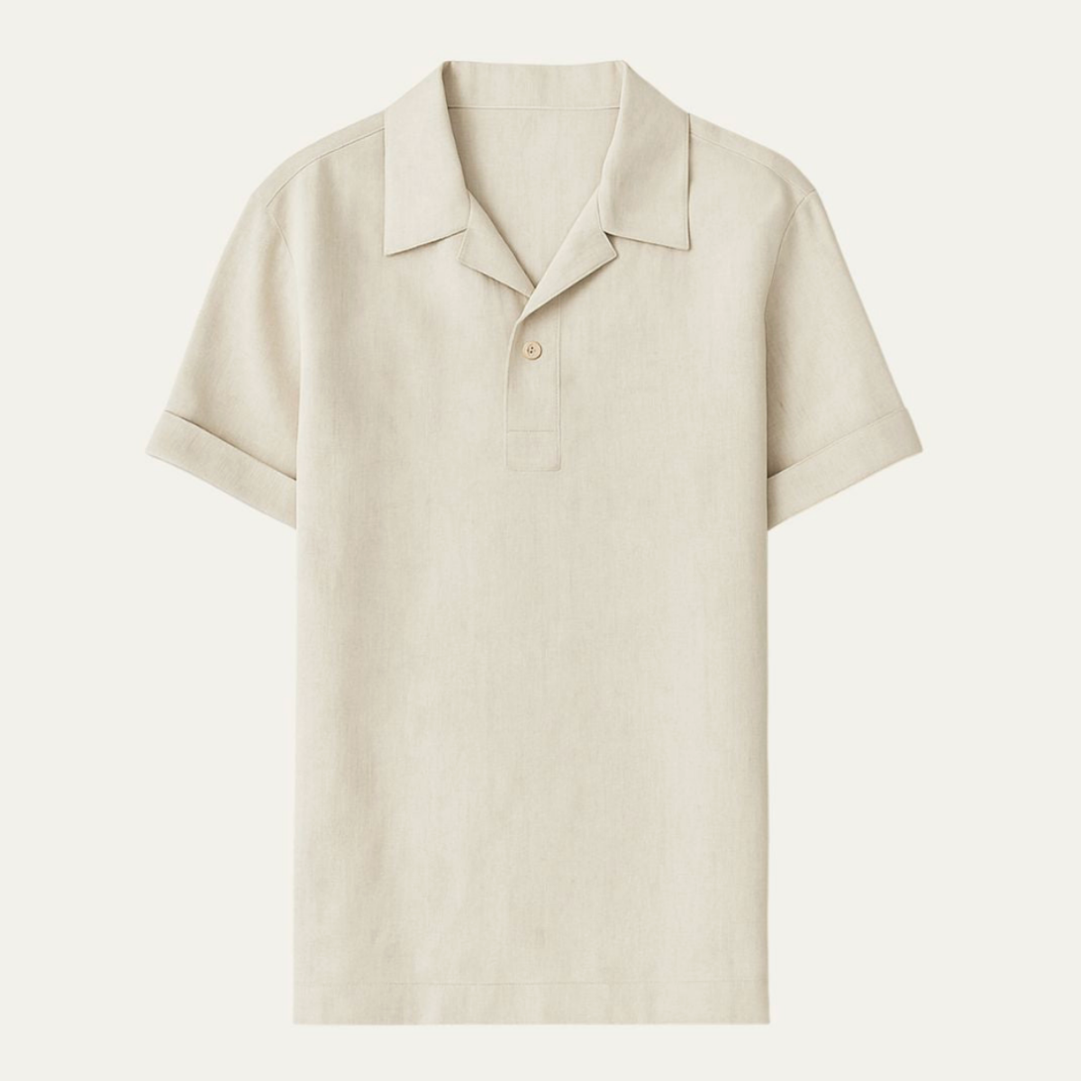 Thornton Men's Linen Polo Shirt - VibreMode
