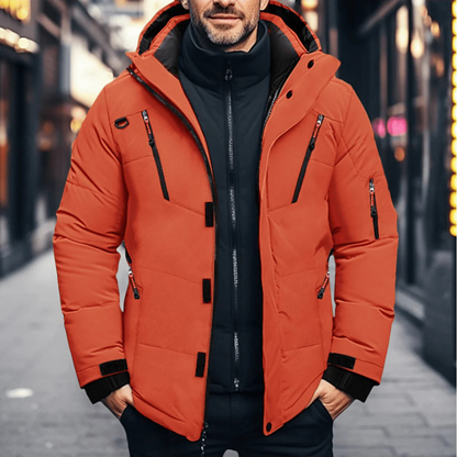 Men's Insulated Winter Parka Jacket
