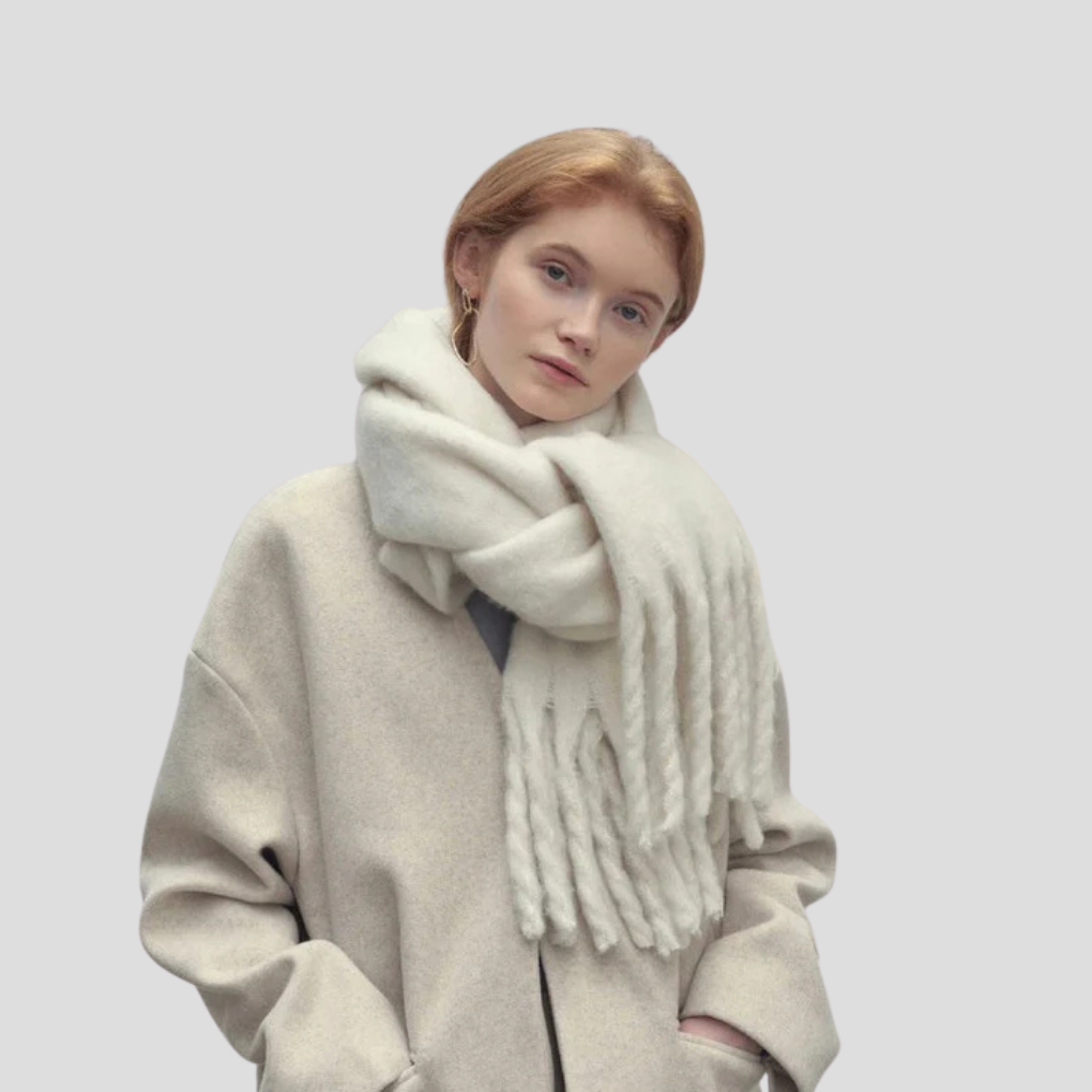 Women Tassel Scarf