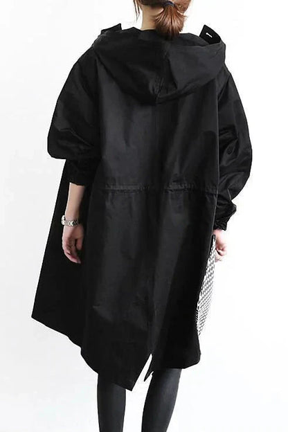 Women's Waterproof Hooded Rain Jacket
