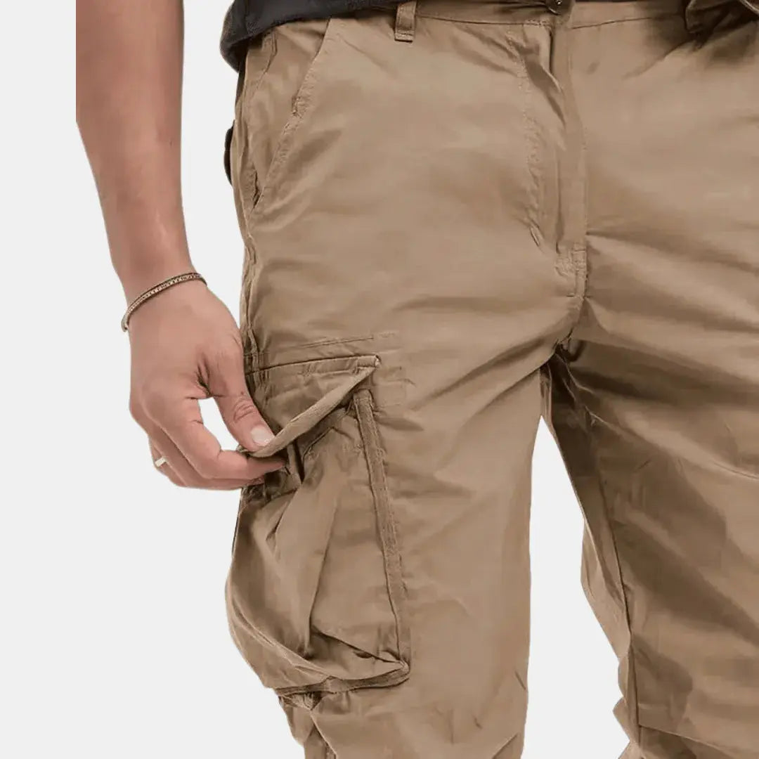 Men's Cargo Pants Elastic Cuff