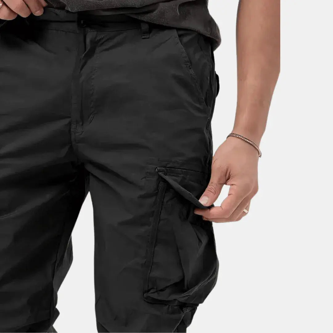 Men's Cargo Pants Elastic Cuff