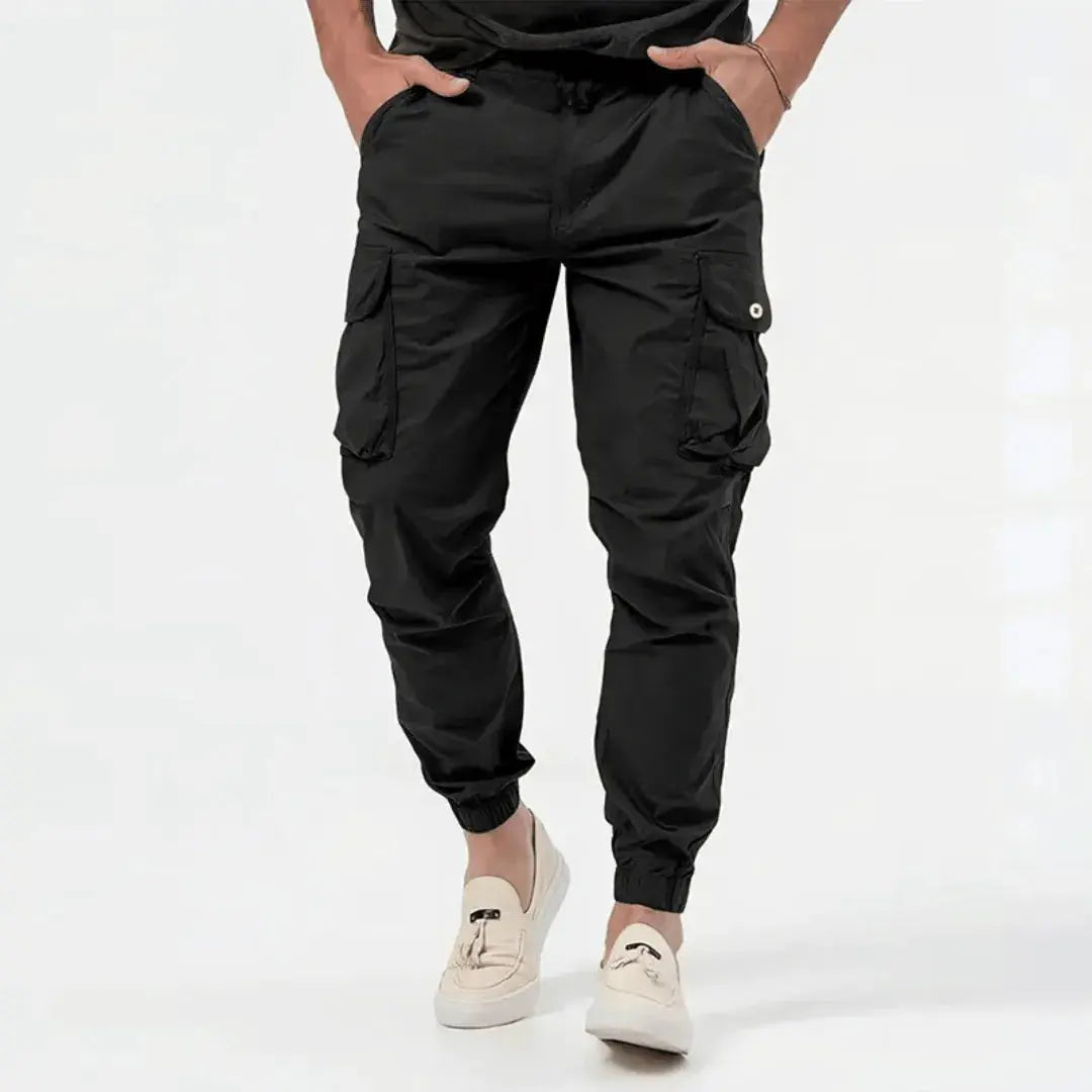 Men's Cargo Pants Elastic Cuff - VibreMode